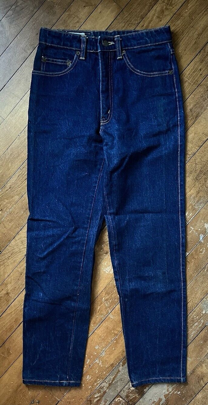 Super Barrel Bobson Straight Dark Blue Washed Jeans Size 28